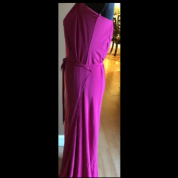 Newport News Wrap Halter Summer Dress - Picture 3 of 4